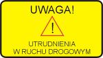 Utrudnienia w ruchu drogowym - ul. Pławska