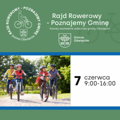 Rajd Rowerowy - Poznajemy Gminę